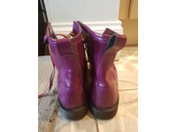 purple dr martens size 7